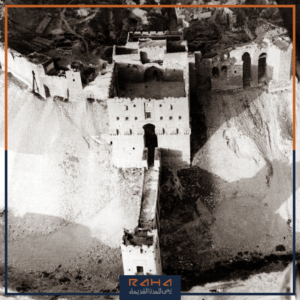 صورة جوية لقلعة حلب